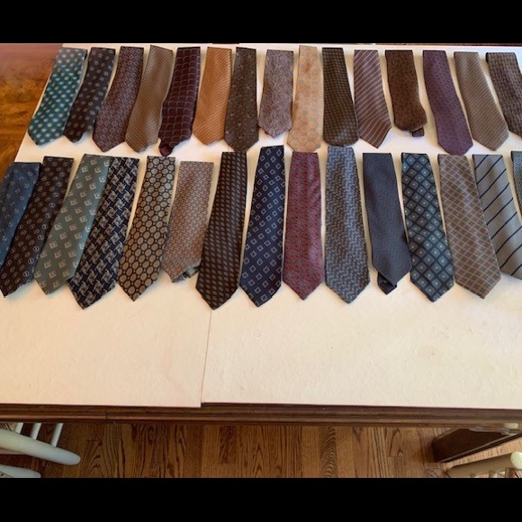 Vintage Armani ties - excellent condition